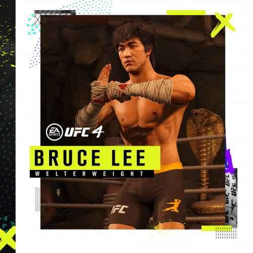 UFC 4 — Bruce Lee, полусредний вес Xbox One & Series X|S (покупка на новый аккаунт) (Турция)