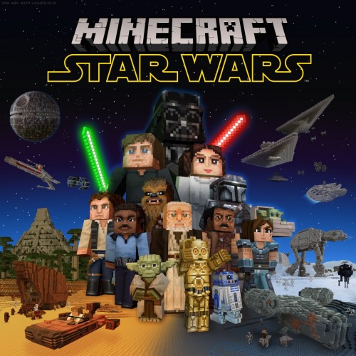 Minecraft STAR WARS Mash-up Xbox One & Series X|S (покупка на аккаунт) (Турция)