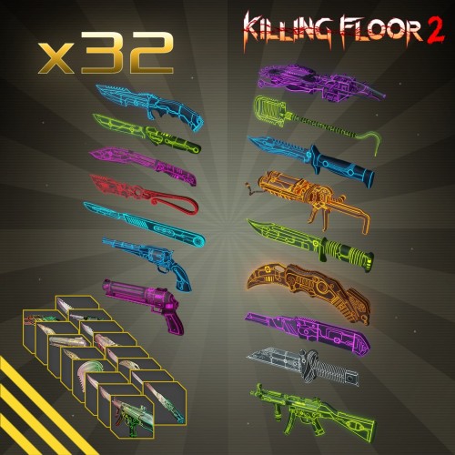 Набор внешних видов оружия «Неон MKVII» - Killing Floor 2 Xbox One & Series X|S (покупка на аккаунт)