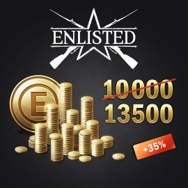 Enlisted - 10000 Золота + 3500 Бонус Xbox One & Series X|S (покупка на аккаунт) (Турция)