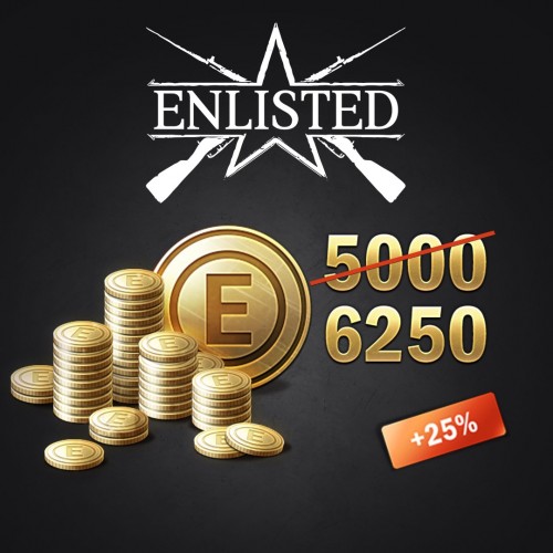 Enlisted - 5000 Золота + 1250 Бонус Xbox One & Series X|S (покупка на аккаунт) (Турция)