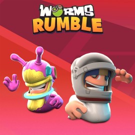 Worms Rumble - Spaceworm and Alien Double Pack Xbox One & Series X|S (покупка на аккаунт) (Турция)