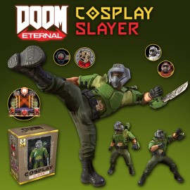 Cosplay Slayer Master Collection Cosmetic Pack - DOOM Eternal (BATTLEMODE) Xbox One & Series X|S (покупка на аккаунт)
