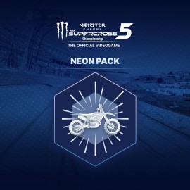 Monster Energy Supercross 5 - Neon Pack - Monster Energy Supercross - The Official Videogame 5 Xbox One & Series X|S (покупка на аккаунт) (Турция)