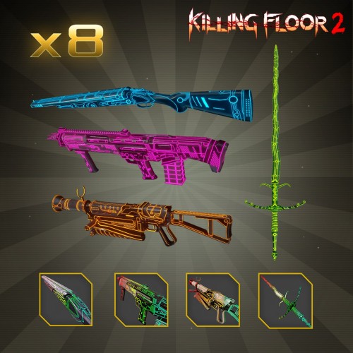 Набор внешних видов оружия «Неон MKVIII» - Killing Floor 2 Xbox One & Series X|S (покупка на аккаунт)