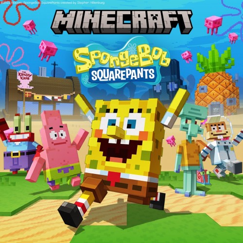 Minecraft SpongeBob SquarePants Xbox One & Series X|S (покупка на аккаунт) (Турция)