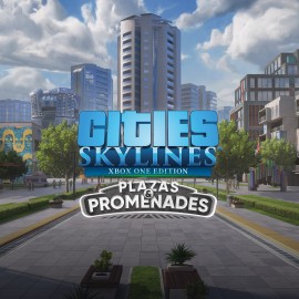 Cities: Skylines - Plazas & Promenades Xbox One & Series X|S (покупка на аккаунт) (Турция)