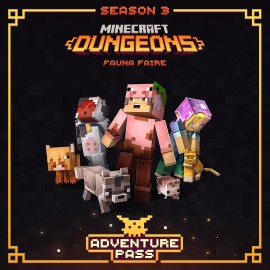 Minecraft Dungeons: приключенческий абонемент Стильной фауны Xbox One & Series X|S (покупка на аккаунт) (Турция)