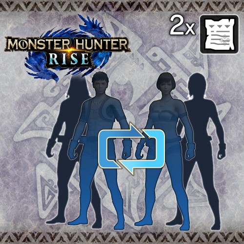 Два талона изменения охотника - Monster Hunter Rise Xbox One & Series X|S (покупка на аккаунт)