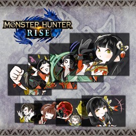 Набор стикеров "Особые стикеры 4" - Monster Hunter Rise Xbox One & Series X|S (покупка на аккаунт)