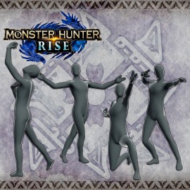 Набор жестов "Восхитительный Танец" - Monster Hunter Rise Xbox One & Series X|S (покупка на аккаунт)