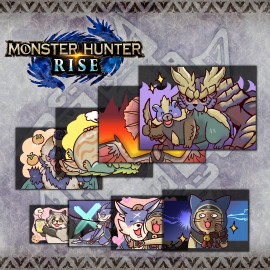 Набор стикеров "Особые стикеры 1" - Monster Hunter Rise Xbox One & Series X|S (покупка на аккаунт)