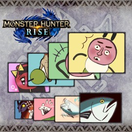 Набор стикеров "Особые стикеры 5" - Monster Hunter Rise Xbox One & Series X|S (покупка на аккаунт)