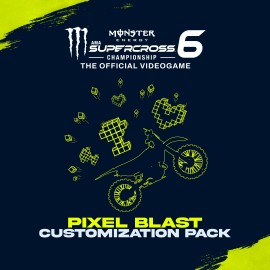 Monster Energy Supercross 6 - Customization Pack Pixel Blast - Monster Energy Supercross - The Official Videogame 6 Xbox One & Series X|S (покупка на аккаунт) (Турция)