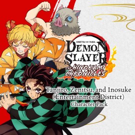 Набор персонажей Tanjiro, Zenitsu и Inosuke (Entertainment District) - Demon Slayer -Kimetsu no Yaiba- The Hinokami Chronicles Xbox One & Series X|S (покупка на аккаунт)