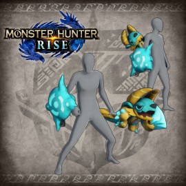 Многослойное оружие охотника «Набитый Зиногр» (меч и щит) - Monster Hunter Rise Xbox One & Series X|S (покупка на аккаунт)