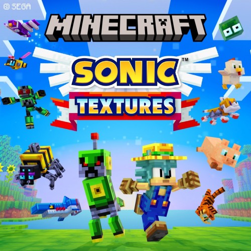 Набор текстур «Соник» - Minecraft Xbox One & Series X|S (покупка на аккаунт)