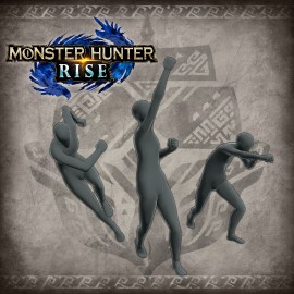 Набор поз «Атака 2» - Monster Hunter Rise Xbox One & Series X|S (покупка на аккаунт)