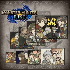 Набор стикеров «Особые стикеры 12» - Monster Hunter Rise Xbox One & Series X|S (покупка на аккаунт)