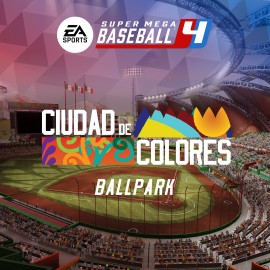 Super Mega Baseball 4 Ciudad de Colores Stadium Xbox One & Series X|S (покупка на аккаунт) (Турция)