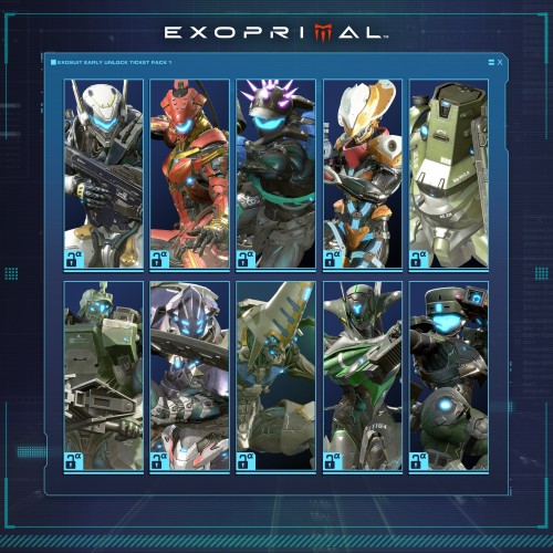 Ранний доступ к набору экзоскелетов 1 - Exoprimal Xbox One & Series X|S (покупка на аккаунт)