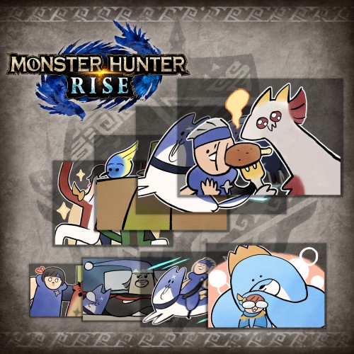 Набор стикеров «Особые стикеры 14» - Monster Hunter Rise Xbox One & Series X|S (покупка на аккаунт)