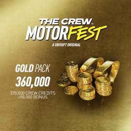 The Crew Motorfest: набор "Золото" (360 000 Crew Credits) - The Crew Motorfest - Xbox Series X|S Xbox One & Series X|S (покупка на аккаунт)