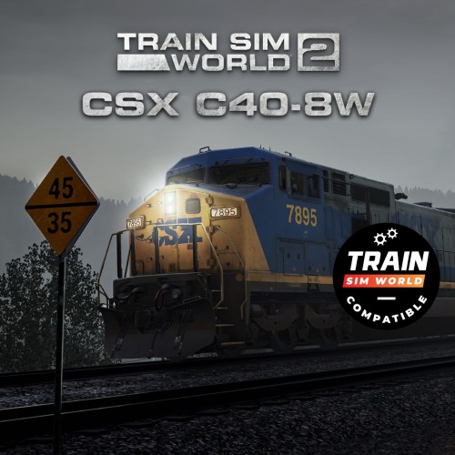 Train Sim World 4 Compatible: CSX C40-8W Xbox One & Series X|S (покупка на новый аккаунт) (Турция)