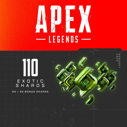 Apex Legends - 80 Exotic Shards + (30 Bonus Exotic Shards) Xbox One & Series X|S (покупка на новый аккаунт) (Турция)