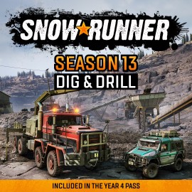 SnowRunner - Season 13: Dig & Drill Xbox One & Series X|S (покупка на аккаунт) (Турция)