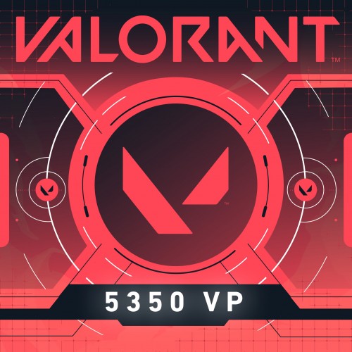 5350 VALORANT Points (600 Bonus + 4750) Xbox One & Series X|S (покупка на новый аккаунт) (Турция)