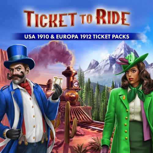 Ticket to Ride: USA 1910 & Europa 1912 Ticket Packs Xbox One & Series X|S (покупка на новый аккаунт) (Турция)