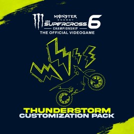 Monster Energy Supercross 6 - Customization Pack Thunderstorm - Monster Energy Supercross - The Official Videogame 6 Xbox One & Series X|S (покупка на аккаунт / ключ) (США)