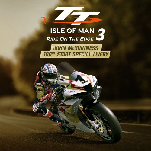 TT Isle Of Man 3 - John McGuinness 100th Start Livery - TT Isle Of Man: Ride on the Edge 3 Xbox One & Series X|S (покупка на аккаунт / ключ) (США)