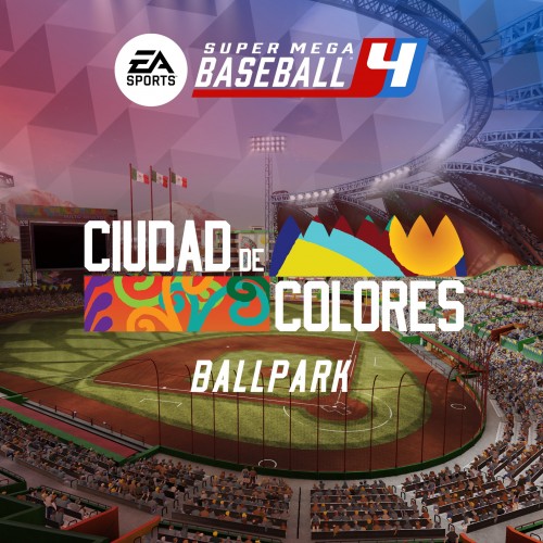 Super Mega Baseball 4 Ciudad de Colores Stadium Xbox One & Series X|S (покупка на аккаунт / ключ) (США)