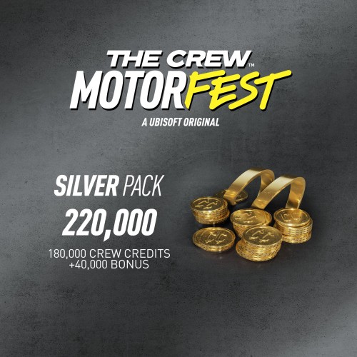 The Crew Motorfest Silver Pack (220,000 Crew Credits) - The Crew Motorfest - Xbox Series X|S (покупка на любой аккаунт) (США)