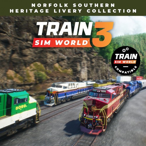 Train Sim World 4 Compatible: Norfolk Southern Heritage Livery Collection Add-On Xbox One & Series X|S (покупка на аккаунт / ключ) (США)