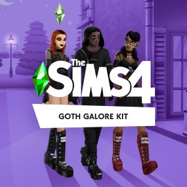 The Sims 4 Goth Galore Kit Xbox One & Series X|S (покупка на аккаунт / ключ) (США)