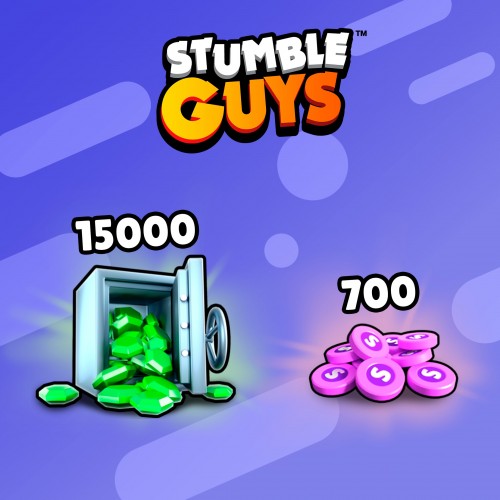 15000 Gems + 700 Stumble Tokens - Stumble Guys Xbox One & Series X|S (покупка на любой аккаунт) (США)