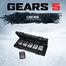 5,000 Iron + 1,000 Bonus Iron - Gears 5 Xbox One & Series X|S (покупка на любой аккаунт) (США)