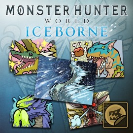 MHW:I Sticker Set: Iceborne Monsters Set - MONSTER HUNTER: WORLD Xbox One & Series X|S (покупка на аккаунт / ключ) (США)