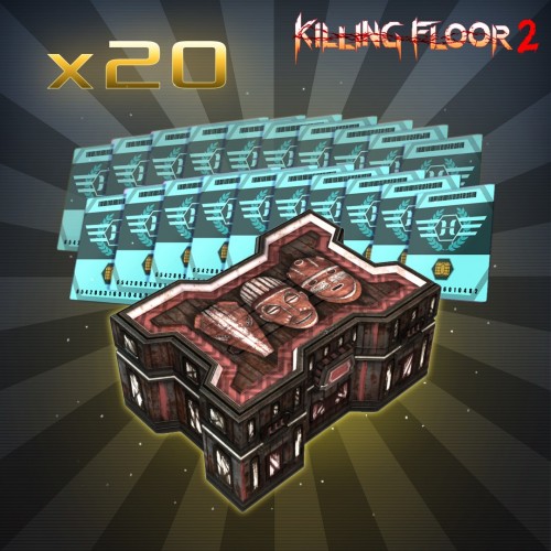 Horzine Supply Cosmetic Crate | Series #7 Gold Bundle Pack - Killing Floor 2 Xbox One & Series X|S (покупка на аккаунт) (США)