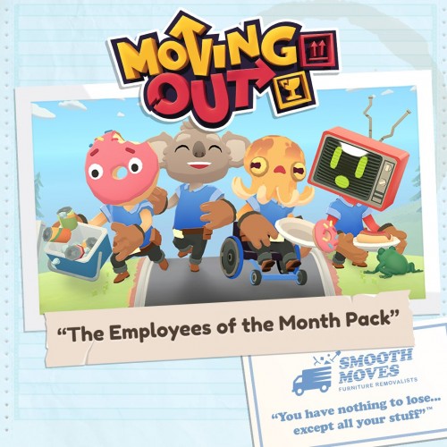 Moving Out - The Employees of the Month Pack Xbox One & Series X|S (покупка на аккаунт / ключ) (США)