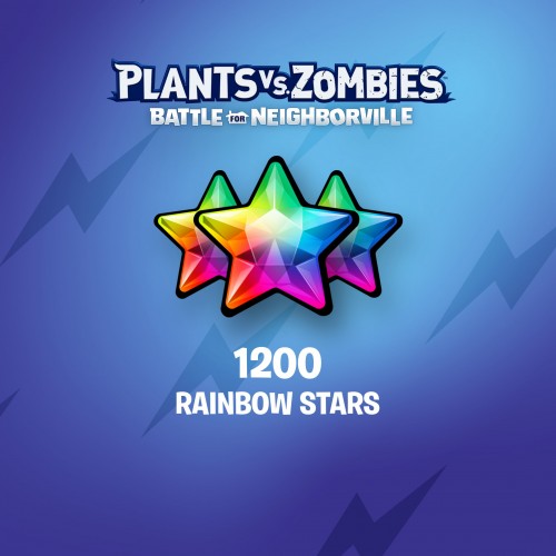 Plants vs. Zombies: Battle for Neighborville – 1000 (+200 Bonus) Rainbow Stars Xbox One & Series X|S (покупка на аккаунт) (США)