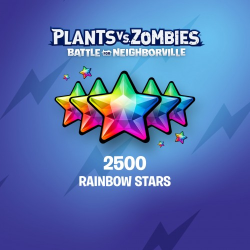 Plants vs. Zombies: Battle for Neighborville – 2000 (+500 Bonus) Rainbow Stars Xbox One & Series X|S (покупка на любой аккаунт) (США)