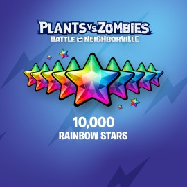 Plants vs. Zombies: Battle for Neighborville – 7500 (+2500 Bonus) Rainbow Stars Xbox One & Series X|S (покупка на аккаунт) (США)