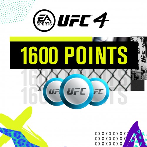 UFC 4 - 1600 UFC POINTS Xbox One & Series X|S (покупка на любой аккаунт) (США)