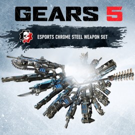 Chrome Steel Weapon Set - Gears 5 Xbox One & Series X|S (покупка на аккаунт) (США)