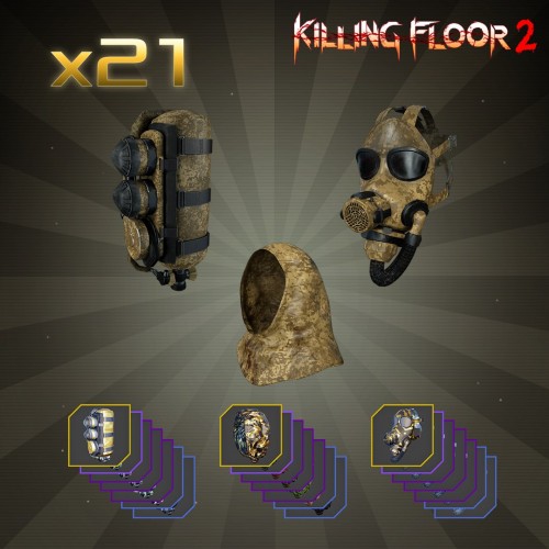 Chemical Warrior Gear Cosmetic Bundle - Killing Floor 2 Xbox One & Series X|S (покупка на любой аккаунт / ключ) (США)