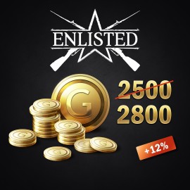 Enlisted - 2500 Gold + 300 Bonus Xbox One & Series X|S (покупка на любой аккаунт) (США)